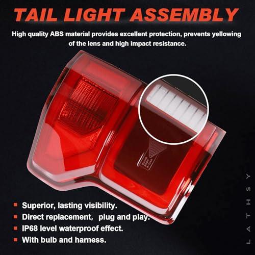 LED Tail Light Compatible With 2018 2019 2020 Ford F150 Driver Side
