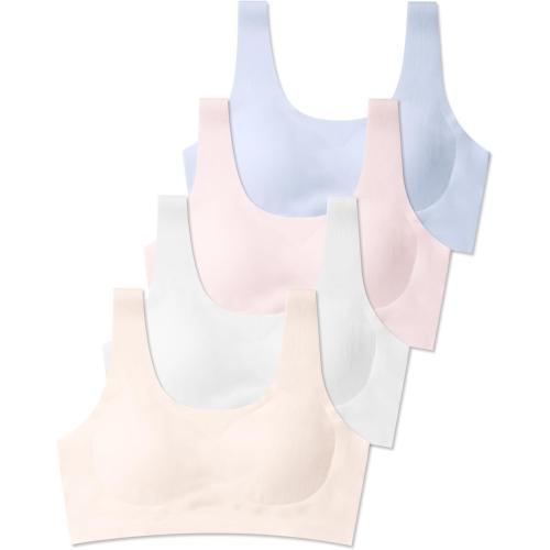 Size M SALIA GIRL Training Bras for Girls 10-16 Sports Seamless Bra with Removable Padding Bras