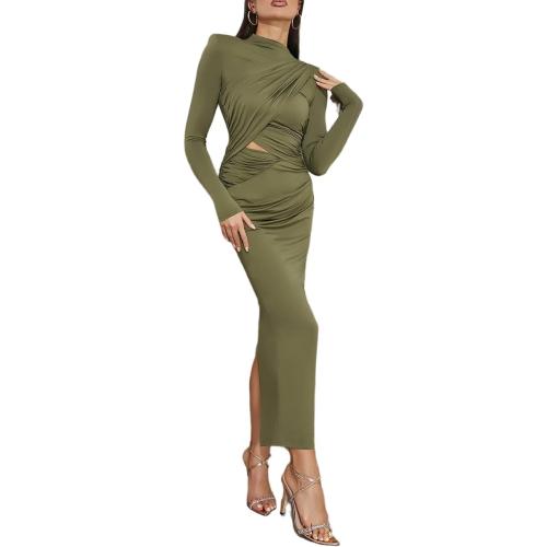 Large/40 NormaKamali Ladies Temperament Sexy Long Sleeve Summer Irregular Valentine's Day Date Prom Dresses