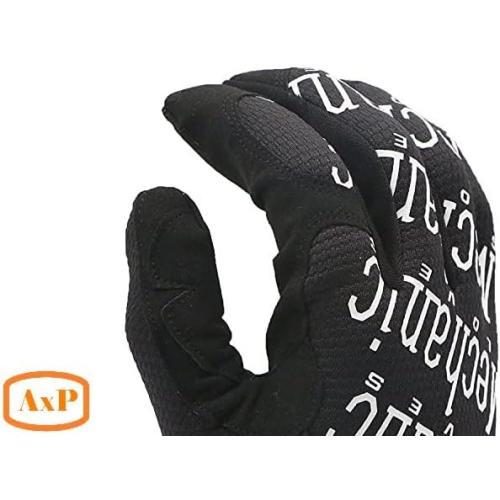 AXP SuperSafety Series – Mechanic Gloves (3 Pack) (S-XXL) Safety Work Gloves