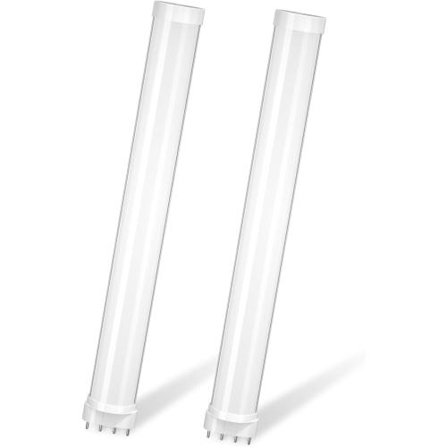 2G11 4 Pin Base LED Light Bulb, 12W Natural White 4000K 2G11 LED Light Replace 24W CFL/Compact Fluorescent Lighting 12.6 Inches for Recessed Cans Ceiling Fixtures (Remove or Bypass Ballast)