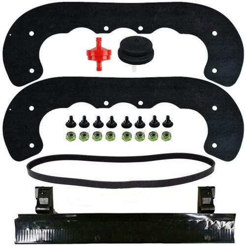 99-9313 Replacement for Toro KIT Power Clear 21 Replacement Paddles (2 pcs) 99-9313, Scraper Bar (1 pcs) 133-5585 and Belt (1 Set) 108-4921 for CCR2000 CCR2450 CCR3000 CCR3650‼️missing parts‼️