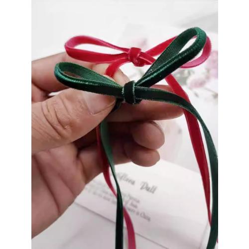Abbaoww 25 Yards Forest Green Velvet Ribbon 1 Inch Wide Single Face Velvet Ribbon for Christmas Wreath Decoration Gift Wrapping DIY Project Bow Making