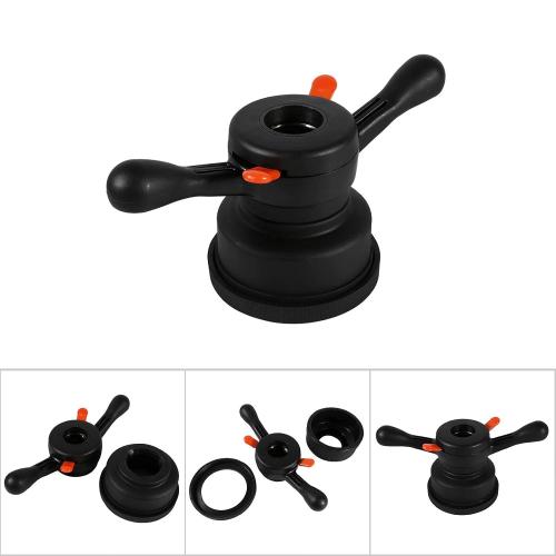 Wheel Balancer Tool with Quick Release Hub Wing Nut Compatible with and Standard Tire Changers (40mm Thread 4mm Pitch)