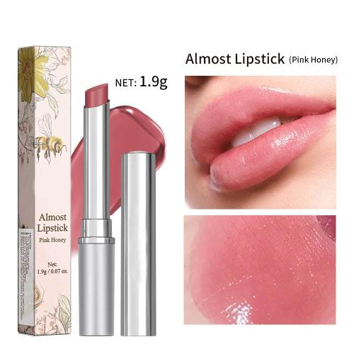 Almost Lipstick, 1.9g/0.07 oz, Pink and Dark Honey Shades, Glossy Moisturizing Lip Color