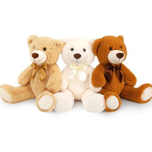 MorisMos Medium Teddy Bear Stuffed Animals, 12  Inch Bulk Teddy Bears Plush for Kids, Medium Size Bears for Nursery, Baby Shower