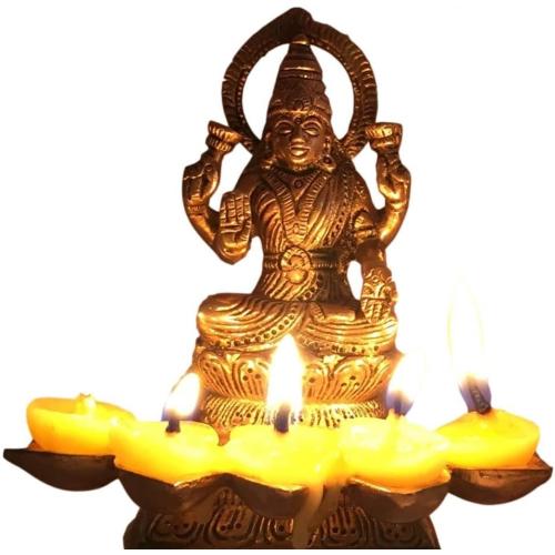 TOTA Wax Free Pure Cow Ghee Diya Cotton Wicks - Yellow| Pack of 2| 90 Ghee Batti