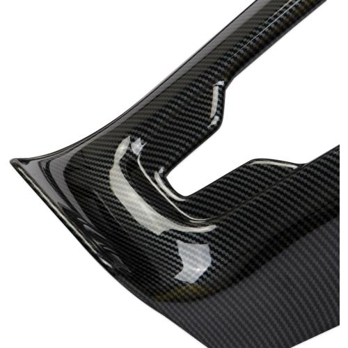 crosselec Carbon Fiber Interior Center Control Cover Trim for Chevrolet Corvette C8 2020-2025 (Central Control Kit)