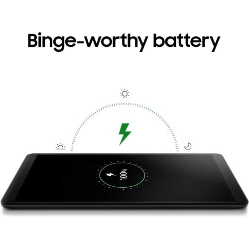 Samsung Galaxy Tab A 8.0 (2019, WiFi Only) 32GB, 5100mAh Battery, Dual Speaker, SM-T290, International Model (Black) (Renewed)