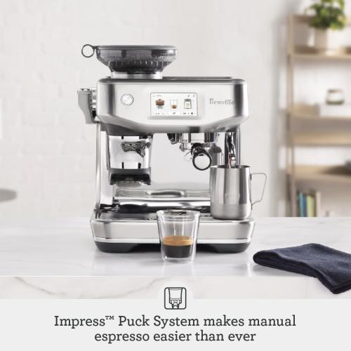 Breville Barista Touch Impress Espresso Machine BES881BSS, Brushed Stainless Steel ❗May have missing accessories/Needs cleaning ❗