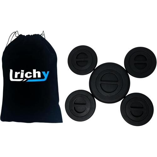 Bed Plug Cover Kit with Storage Bag for 2014-2026 Dodge Ram 2500 3500 Pickups Replacement 68225506AA, Puck System Gooseneck Covers for Truck with 5th Wheel/Gooseneck Tow/Trailer Tow Setups