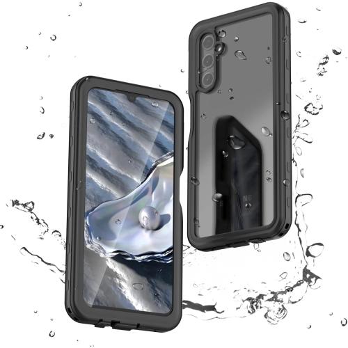 Hllhunkhe for Samsung Galaxy A14 5G Waterproof Case with Built-in Screen Protector - Rugged Full Body Underwater Dustproof Shockproof Drop Proof Protective Cover for Samsung Galaxy A14 5G - Black