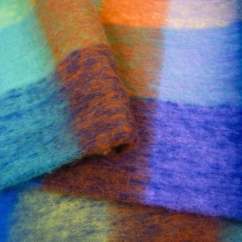 MININAI Chunky Winter Scarfs for Women Cold Weather Warm Knit Thick Plaid Scarf Long Large Oversized Checked Scarves