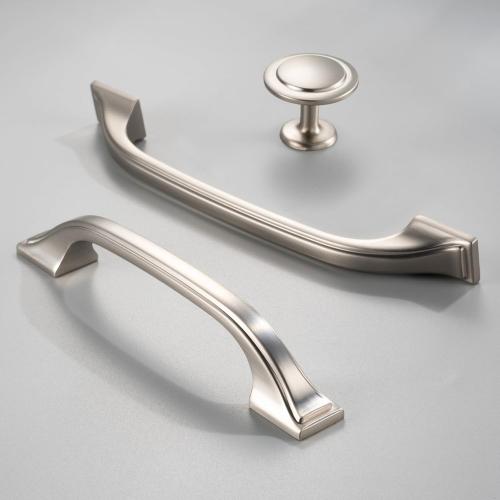 10 Pack Brushed Nickel Cabinet Pulls 3 Inch Satin Nickel Cabinet Handles Nickel Hardware for Kitchen Cabinets 8222 Drawers Bedroom Dresser Bathroom Vanity Cupboard