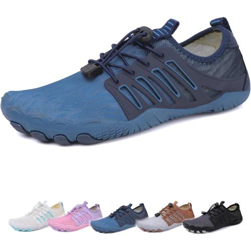 Sit woman 10 Men 11  Barefoot Shoes for Women Men Neuropathy Grounded Barefoot Footwear Wide Toe Non-Slip Highly Elastic Sneakers