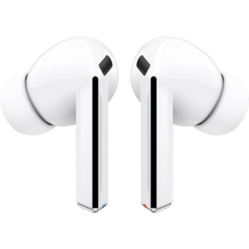 SAMSUNG Galaxy Buds 3 Pro AI True Wireless Bluetooth Earbuds, Noise Cancelling, Sound Optimization, Real-Time Interpreter, Redesigned Comfort Fit, White [US Version, Amazon Exclusive 2Yr Warranty]