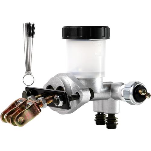 Hydraulic Brake Master Cylinder Compatible with Go Kart Buggy Sunl BMS Kandi Roketa Kazuma Kinroad TaoTao Twister ATV 90cc 110cc 125cc 150cc 200cc 250cc Engine