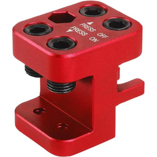 Master Link Press Tool For Drag Specialties Motorcycle ATV 520 525 530 Bike Chain Tool Motorcycle Chain Tool Motorcycle Chain Rivet Tool(RED)