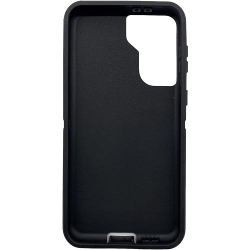 Replacement TPE Rubber Outer Skin Shell Compatible with Samsung Galaxy S22 Otterbox Defender Series Case (Black)