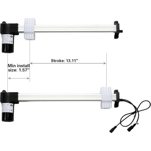 Fruhdi Power Recliner RMT Motor Model R8123 R8123K2S40333 Actuator Kit Replacement for Sofa Lift Chairs