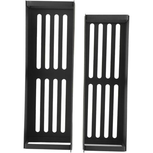 ZJchao Refrigerator Storage Rack Iron Magnetic Kitchen Shelf Wall Mounted Rack (2PCS Set)