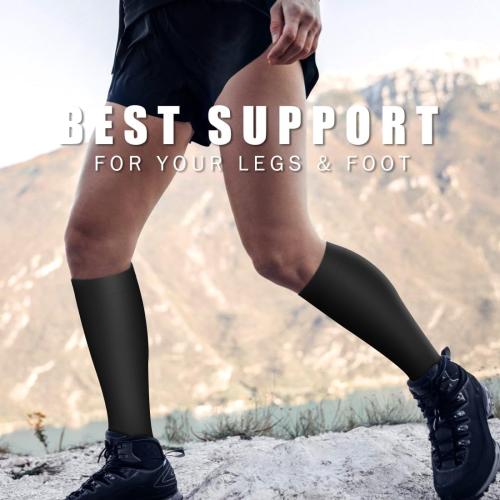 Copper Compression Socks for Women & Men (6 pairs) - Best Support for Nurses, Running, Hiking, Recovery
