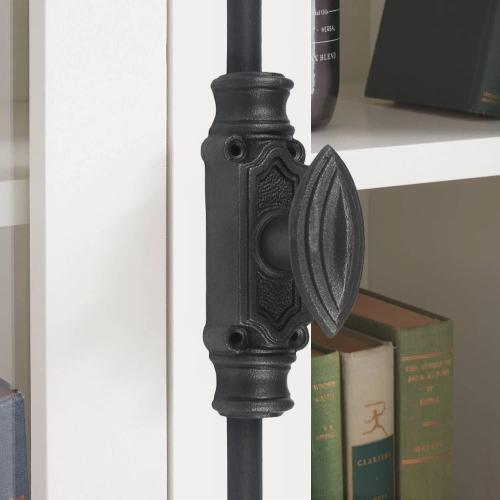 A29 Hardware 6 Feet Cast Iron Plain Style Window Cremone Bolt, Antique Iron Finish