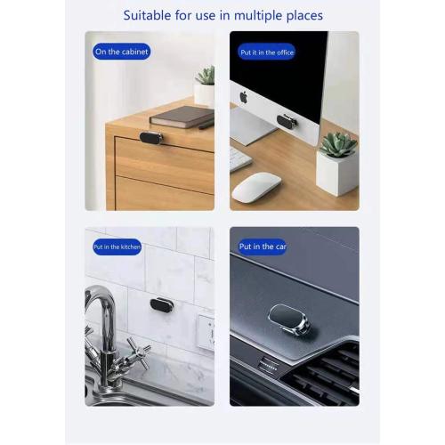 Car Phone Holder 2pcs, Magnetic Car Phone Holder, 360° Rotation Capable, Suitable for General Smartphones