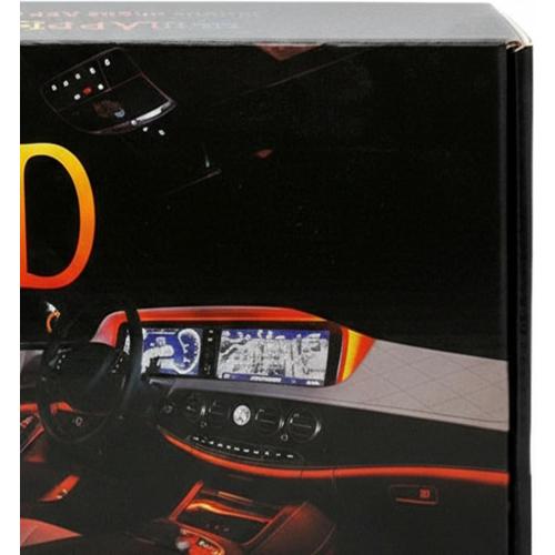 Car Atmosphere Lights - 5m 6m LED Fiber Optic Strip | Rubber APP Wireless Car Light | RGB Interior Decorative Strip for Trailer, Truck, Sedan, Pickup for Night Drives, Party, Decoration