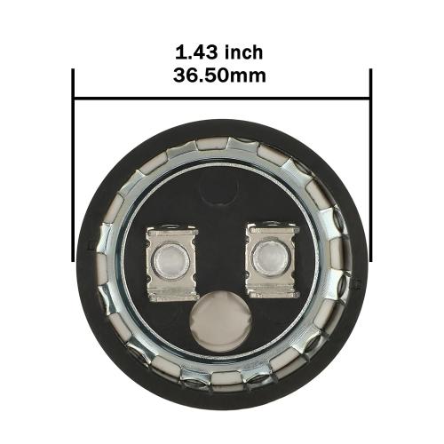 VEXUNGA 161-193 uF MFD 110-125 VAC 50/60 Hz Round Motor Start Capacitor CD60 Single Phase Capacitors for AC Motors Starting or Pool Pump or Well Pump