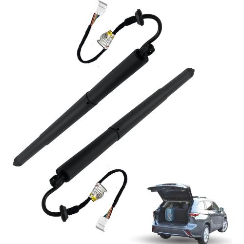 Rear Tailgate Power Hatch Lift Support Shock Strut for 2021 2022 2023 Toyota Highlander Replace# 68910-0E070 68920-0E050 (Left & Right)