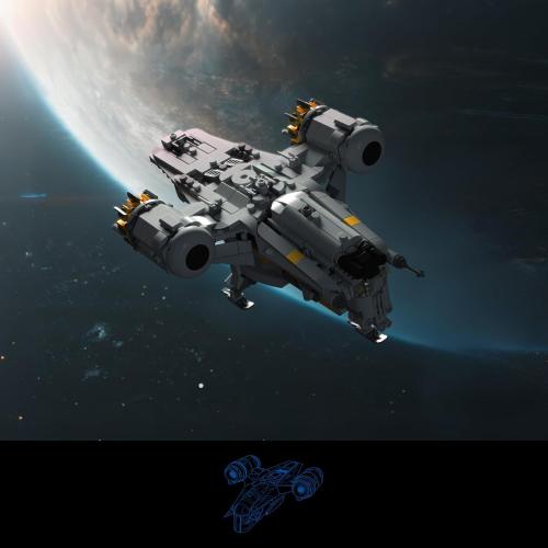 Firefly Spaceship Building Blocks Sets Space Aircraft Mode Toy Set Compatible with Lego Creative Bricks Building Toys for Adults Aged 18