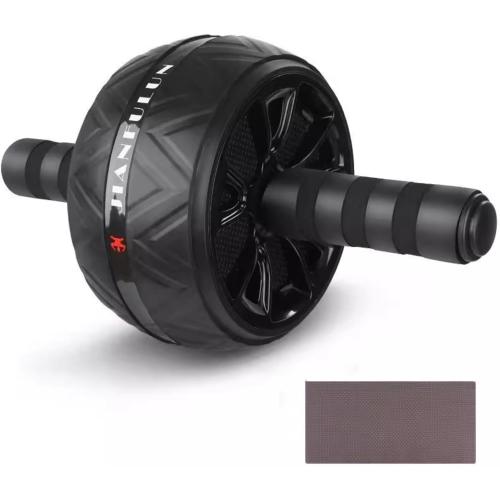 Ab Roller Wheel and Knee Mat, Abs Workout Equipment for Abdominal & Core Strength Training, Home Gym Fitness Exercise Wheels for Women Men, Abdominal Wheel