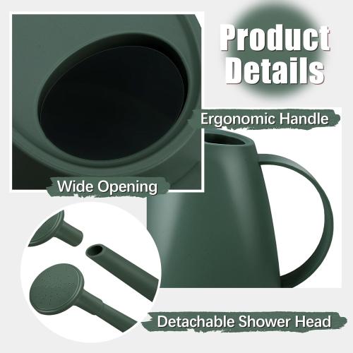 1.8L Watering Can, Watering Can Indoor Plants, Long Spout Small Water Can