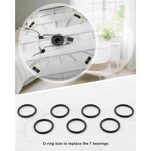 16PCS O-Type Kit for Snoo, with 3PCS Cable Ties Compatible with SNOO Smart Sleep Cradle