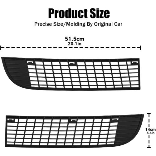 Air Intake Vent Grille Cover for Tesla Model Y 2025 Accessories - 2025 New Model Y Refresh Juniper Air Vent Cover Air Flow Vent Intake Air Conditioning Grille Model Y Interior Accessories