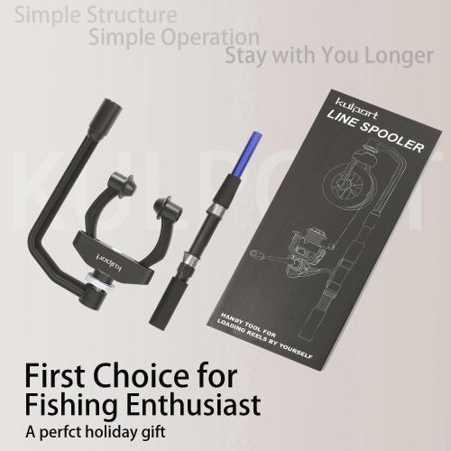 Fishing Line Spooler, No Line Twist, Adjustable line Winder, Portable for Spinning & Casting and Trolling Reel
