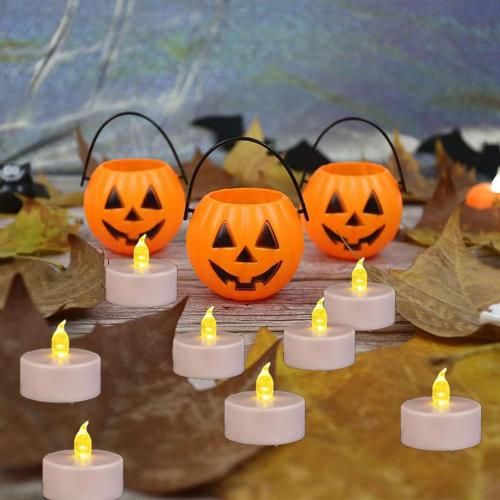 Nancia 40 PACK Flameless LED Tea Lights Candles, Realistic and Bright Flickering Long Lasting 200Hours Battery-Powered, Ideal Party, Wedding, Birthday, Gifts Home Decoration Warm Yellow