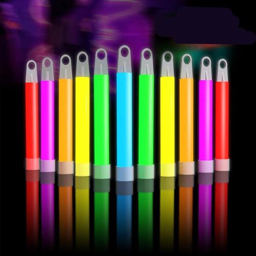 Glow Fever Bulk 50ct 4 Glow In The Dark Sticks, For Kids Party Supplies Birthday Party Favors Halloween Accessory Game Prizes or Treats, Multi