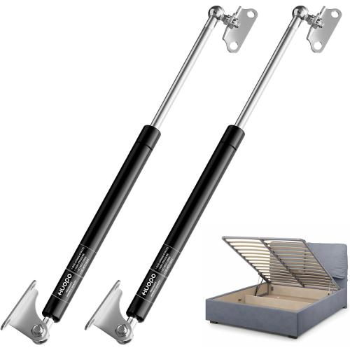2 pack HUOPO 20 inch Gas Struts for Heavy Lid with Mounting Brackets, 200lb/890N Lift Support Strut for RV Bed, Heavy Duty Shocks Spring for Boat Hatch, Floor Basement Door, Outdoor Window, 2 Packs