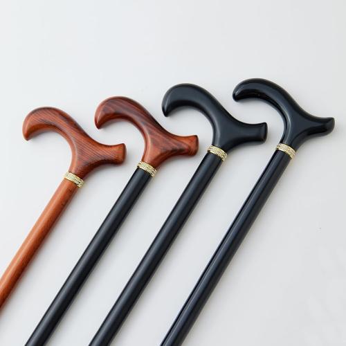 GUYUE Handcrafted Wooden Cane for Men & Women,Gentleman's Walking Sticks, Ergonomic Senior Canes, Natural Solid Wood Luxury Cane, Perfect for Gift-Giving