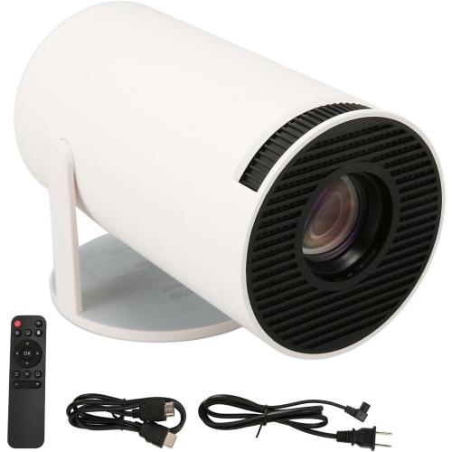 Vikye 5G WiFi6 MiniProjector with 1080P Resolution, Auto Focus, and WiFi6 Technology for PC (US Plug)