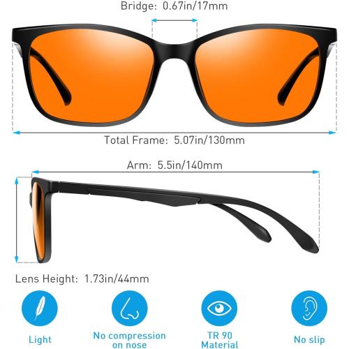 Okany Blue Light Blocking Glasses Gaming Computer Glasses Powerful Professional Screen Filter