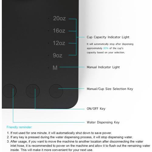 Desk Water Dispenser- Intelligent Desktop Water Bottle, Automatic Water Pump for Universal Bottle Water Dispenser USB Charging Jug Pump for Home, Office, Outdoor (Black)