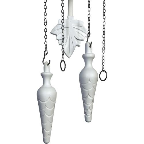 Rylai Cuckoo Clock Large Wooden Wall Clock Handcrafted 13x9.5 Inch (BROWN)