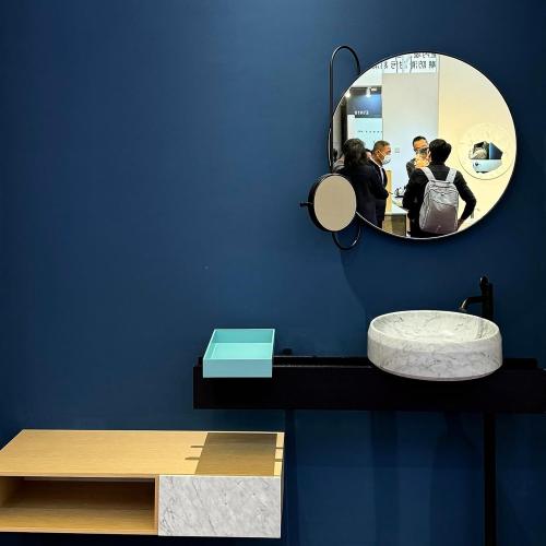 Navy Blue Peel and Stick Removable Wallpaper Thicken Vinyl Modern Matte Textured Solid Color Self-Adhesive Room Wallpaper Countertop Contact Paper for Kitchen Cabinet (24x393 Dark Blue)