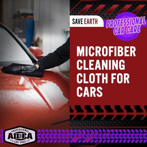 AIDEA Microfiber Cleaning Cloth Black 10PK, Microfiber Towels for Cars, Premium Wash Cloths, Dusting Cloth Lint Free Cleaning Rags for SUVs, House, Kitchen, Window, Cleaning Supplies12×12