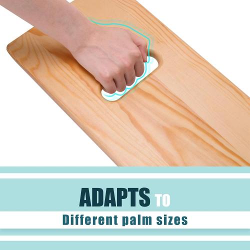 Transfer Board and Slide Board with Handles,Made of Heavy-Duty Wood, Mobility Aid for Senior,Handicap,Holds up to 500 Pounds,24x8x0.75……