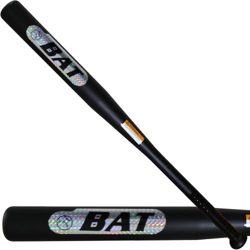 32in Steel Baseball Bat 2.7LBS Weighted for Youth and Adult 2 Barrel Heavy Duty Bats for Home, Black