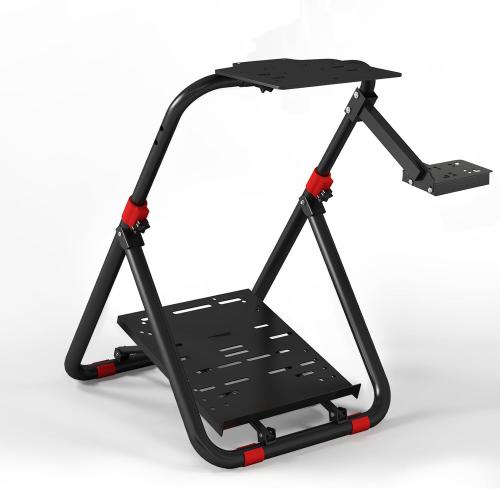 DIWANGUS Foldable Racing Wheel Stand,Height Adjustable Steering Wheel Stand | Racing Simulator Cockpit fit for Logitech G29 G923 G920 G27 G25 Thrustmaster MOZA for Xbox PS4 PS5 PC, Pre-Assembled Design